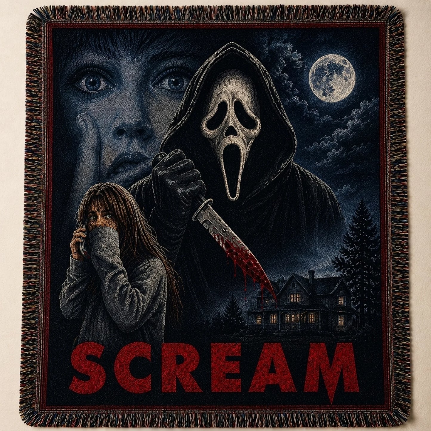 HorrorWoven-Horror Woven Blankets